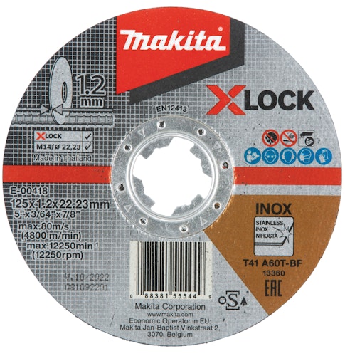Makita Trennscheibe 125 mm A60T E-00418