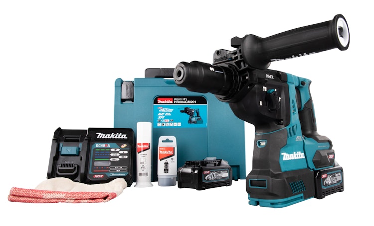 Makita Akku-Kombihammer HR004GM201