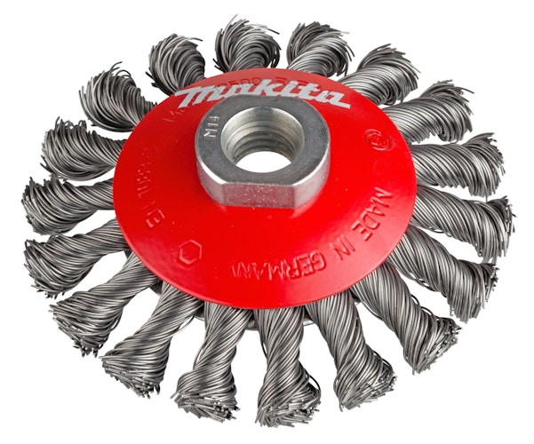 Makita Stahldrahtkegelbürste 100mm P-04494