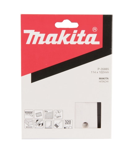 Makita Schleifpap. Kl. 102x114 K320 P-35885