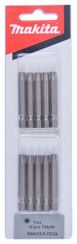 Makita Bit T40x50 10Stk P-72724