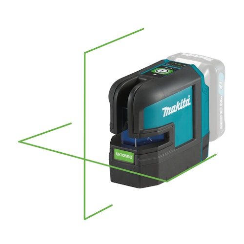 Makita Akku-Kreuzlinienlaser SK105GDZ