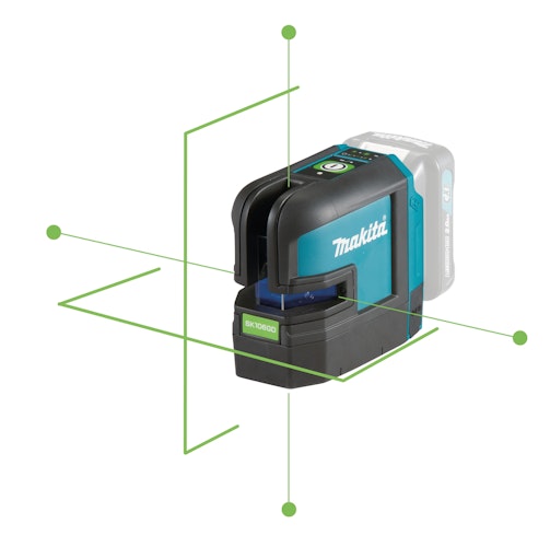 Makita Akku-Kreuzlinienlaser SK106GDZ