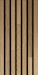 Handmuster Meister Akustikpaneele Acoustic Sense WOOD 2600 x 330 x 13 mm 04310 Eiche natur gebürstet mattlackiertBild