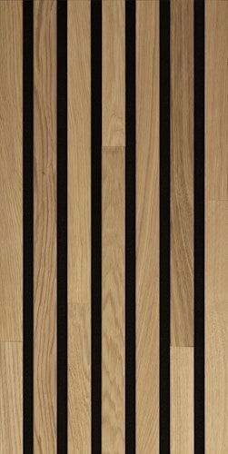 Handmuster Meister Akustikpaneele Acoustic Sense WOOD 2600 x 330 x 13 mm 04310 Eiche natur gebürstet mattlackiert Bild