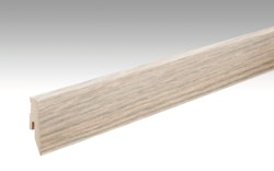 MEISTER Fußleiste Profil 3 PK Eiche arcticweiß 1168 für Lindura-Holzböden - 2380 x 60 x 20 mm