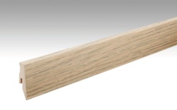 MEISTER Fußleiste Profil 3 PK Eiche Alabaster 1176 für Lindura-Holzböden - 2380 x 60 x 20 mm