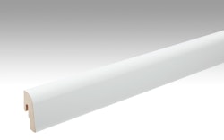 MeisterWerke MEISTER Fussleiste Profil 2 PK  Uni weiß glänzend DF 324 - 2380 mm