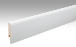 MeisterWerke MEISTER Fussleiste Profil 5 PK  Uni weiß glänzend DF 324 - 2380 mm