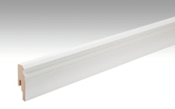 MeisterWerke MEISTER Fussleiste Profil 10 PK  Weiß streichfähig DF 2222 - 2380 mm