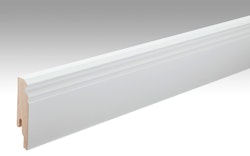 MeisterWerke MEISTER Fussleiste Profil 11 PK  Uni weiß glänzend DF 324 - 2380 mm