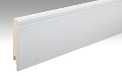 MeisterWerke MEISTER Fussleiste Profil 13 PK  Weiß streichfähig DF 2222 - 2380 mm