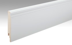 MeisterWerke MEISTER Fussleiste Profil 13 PK  Uni weiß glänzend DF 324 - 2380 mm