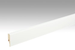 MeisterWerke MEISTER Fussleiste Profil 20 PK  Weiß streichfähig DF 2222 - 2380 mm