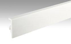 MeisterWerke MEISTER Fussleiste Profil 20 PK Aqua  Uni weiß glänzend DF 324 - 2380 mm