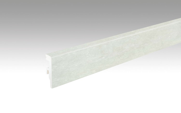 MeisterWerke MEISTER Fussleiste Profil 20 PK Aqua White Stone 7440 - 2380 mm Bild