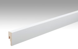 MeisterWerke MEISTER Fussleiste Profil 8 PK  Uni weiß glänzend DF 324 - 2380 mm