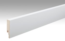 MeisterWerke MEISTER Fussleiste Profil 9 PK  Uni weiß glänzend DF 324 - 2380 mm