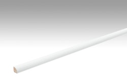 MeisterWerke MEISTER Fussleiste Profil 7  Uni weiß glänzend DF 324 - 2380 mm