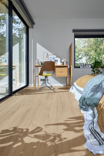 MEISTER Designboden MeisterDesign. comfort DD 600 S 1287 x 220 x 9 mm 7122 Felseneiche sand Porensynchron-Struktur Bild