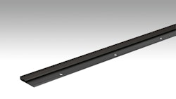 Meister Abschlussprofil Typ 101 (2,5 bis 7 mm) Schwarz eloxiert 2510 - 2700 mm