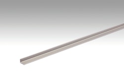 MeisterWerke MEISTER Abschlussprofil Typ 300 SK (selbstklebend) Edelstahl-Oberfläche 340 - 2700 mm