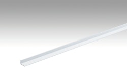 MeisterWerke MEISTER Abschlussprofil Typ 300 SK (selbstklebend) Weiß pulverbeschichtet 360 - 2700 mm