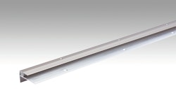 MeisterWerke MEISTER Treppenkantenprofil Typ 203  Edelstahl-Oberfläche 340 - 1000 mm