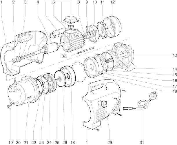 Metabo P 5500 M