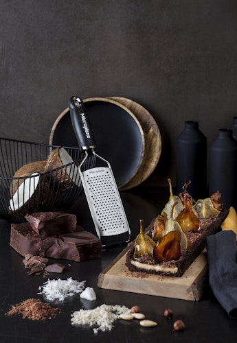 Microplane Reibe Grob GOURMET Schwarz