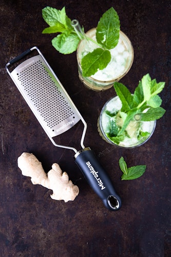 Microplane Reibe Fein GOURMET Schwarz