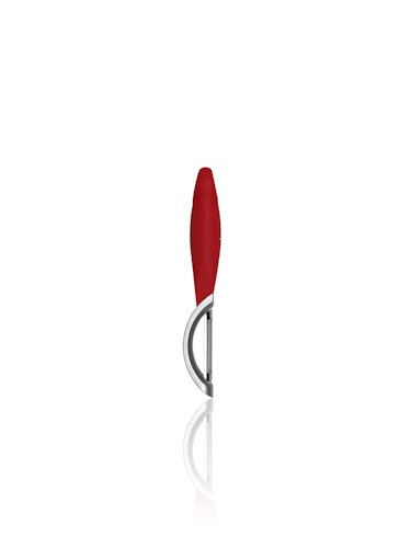 Microplane Profi-Schäler, gezahnt SPECIALTY Schwarz Rot