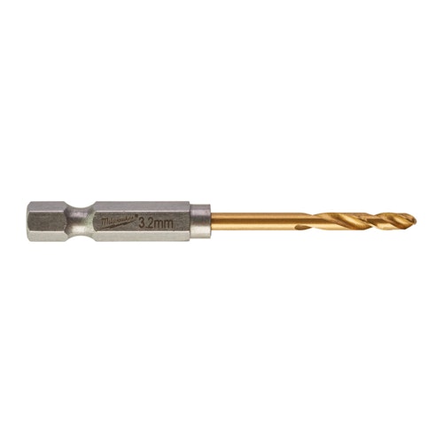 Milwaukee Metallbohrer SWave HSS-G TiN 3,2mm (2pc) 48894706