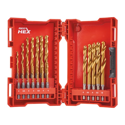 Milwaukee Metallbohrer SWave HSS-G TiN Set 19-tlg. 48894760