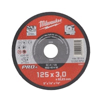 Milwaukee Metalltrennscheibe 115x3 mm PRO+ 4932451491