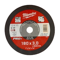 Milwaukee Metalltrennscheibe 180x3 mm PRO+ 4932451493