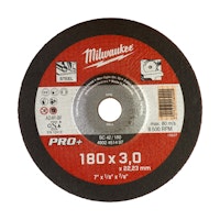 Milwaukee Metalltrennscheibe 180x3 mm gekr. PRO+ 4932451497