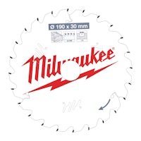 Milwaukee KREISSÄGEBLATT 190/30MM Z24 HOLZ 4932471300