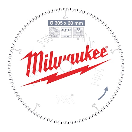 Milwaukee KREISSÄGEBLATT 305/30MM 100Z HOLZ 4932471322