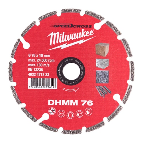 Milwaukee Diamanttrennscheibe 76 - 1 pc 4932471333