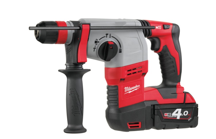 Milwaukee HD18HX-402C-2x4.0Ah Akku-Bohrhammer IN2 4933441280