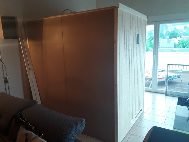 Von einem Kunden aufgenommenes Foto von Weka Elementsauna Varberg 3 Familiensauna - 68 mm inkl. 10-teiligem gratis Zubehörset (Gesamtwert 237,40 €)