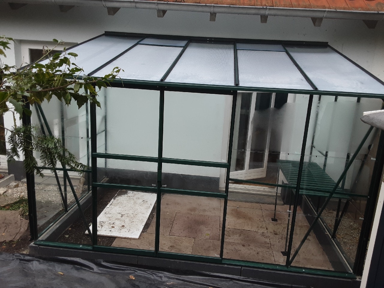 Von einem Kunden aufgenommenes Foto von Vitavia Gewächshaus Osiris/Ida 6500 inkl. 2 Dachfenstern - 6,5 m²