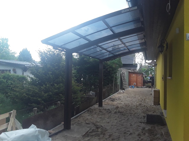 Von einem Kunden aufgenommenes Foto von Ximax Carport Linea Typ 60 495 x 272 cm