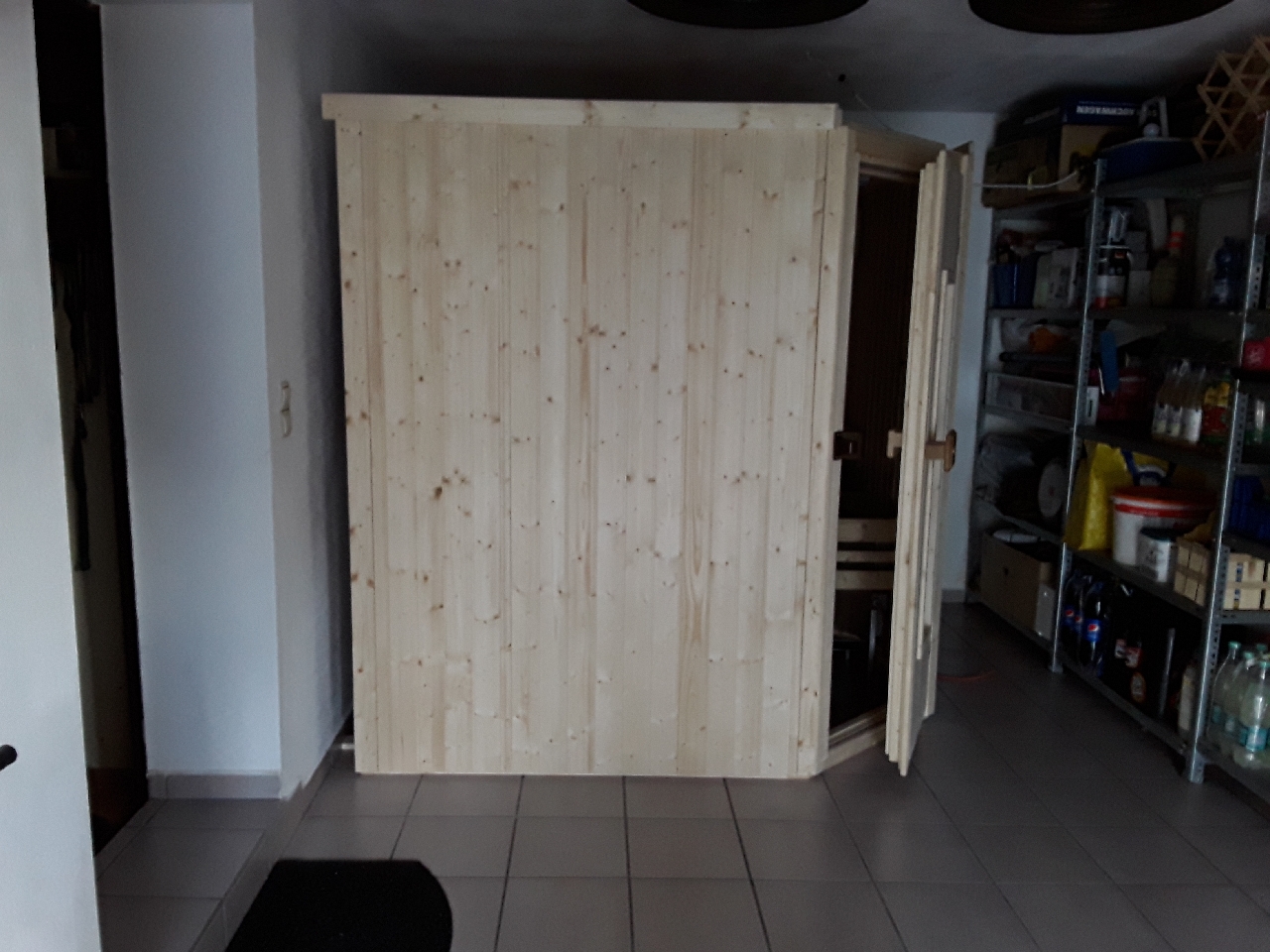 Von einem Kunden aufgenommenes Foto von Weka Elementsauna Varberg 3 - 68 mm Sparset 1 inkl. 7,5 kW Ofen mit Steuergerät inkl. 10-teiligem gratis Zubehörset (Gesamtwert 237,40 €) Von einem Kunden aufgenommenes Foto von Weka Elementsauna Varberg 3 - 68 mm Sparset 1 inkl. 7,5 kW Ofen mit Steuergerät inkl. 10-teiligem gratis Zubehörset (Gesamtwert 237,40 €)