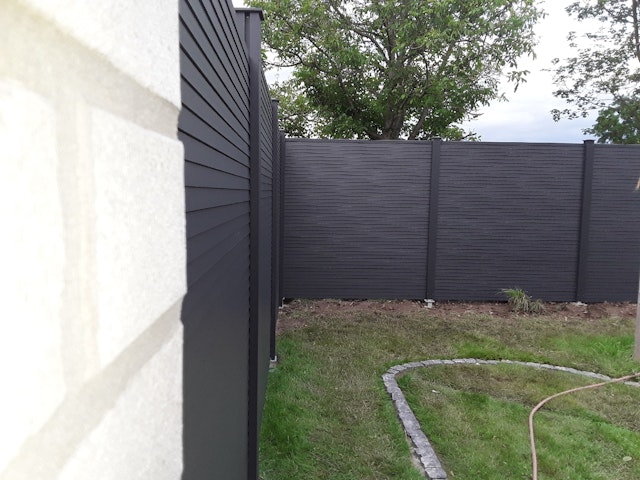 Von einem Kunden aufgenommenes Foto von OSMO ALU-Fence JUEL Grundelement 180x179 cm