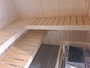 Von einem Kunden aufgenommenes Foto von Karibu Woodfeeling Sauna Kotka - 68 mm Aktionssauna inkl. gratis Sauna-Pflegebox & Bluetooth Lautsprecher