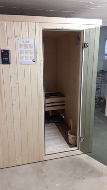 Von einem Kunden aufgenommenes Foto von Weka Elementsauna Kaarina 1 mit Fronteinstieg - 68 mm inkl. 10-teiligem gratis Zubehörset (Gesamtwert 237,40 €)