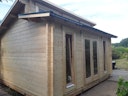 Von einem Kunden aufgenommenes Foto von Wolff Finnhaus Langeoog 58-C isolierverglast Gartenhaus inkl. gratis Fundamentanker/Pads Von einem Kunden aufgenommenes Foto von Wolff Finnhaus Langeoog 58-C isolierverglast Gartenhaus inkl. gratis Fundamentanker/Pads