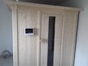 Von einem Kunden aufgenommenes Foto von Karibu Sauna Bodin mit Fronteinstieg 68 mm inkl. 9-teiligem gratis Zubehörpaket Von einem Kunden aufgenommenes Foto von Karibu Sauna Bodin mit Fronteinstieg 68 mm inkl. 9-teiligem gratis Zubehörpaket